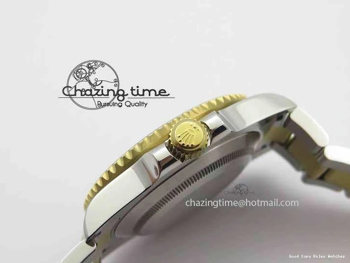 Good Copy Rolex Watches On 1:1 3724 SS Functional Bracelet 116613 Edition JF Blue YG Best SH Dial LB Submariner 0107